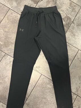 Under Armour Black Men's Training Joggers with Drawstring